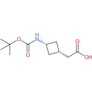 2-[cis-3-{[(tert-butoxy)carbonyl]amino}cyclobutyl]acetic acid