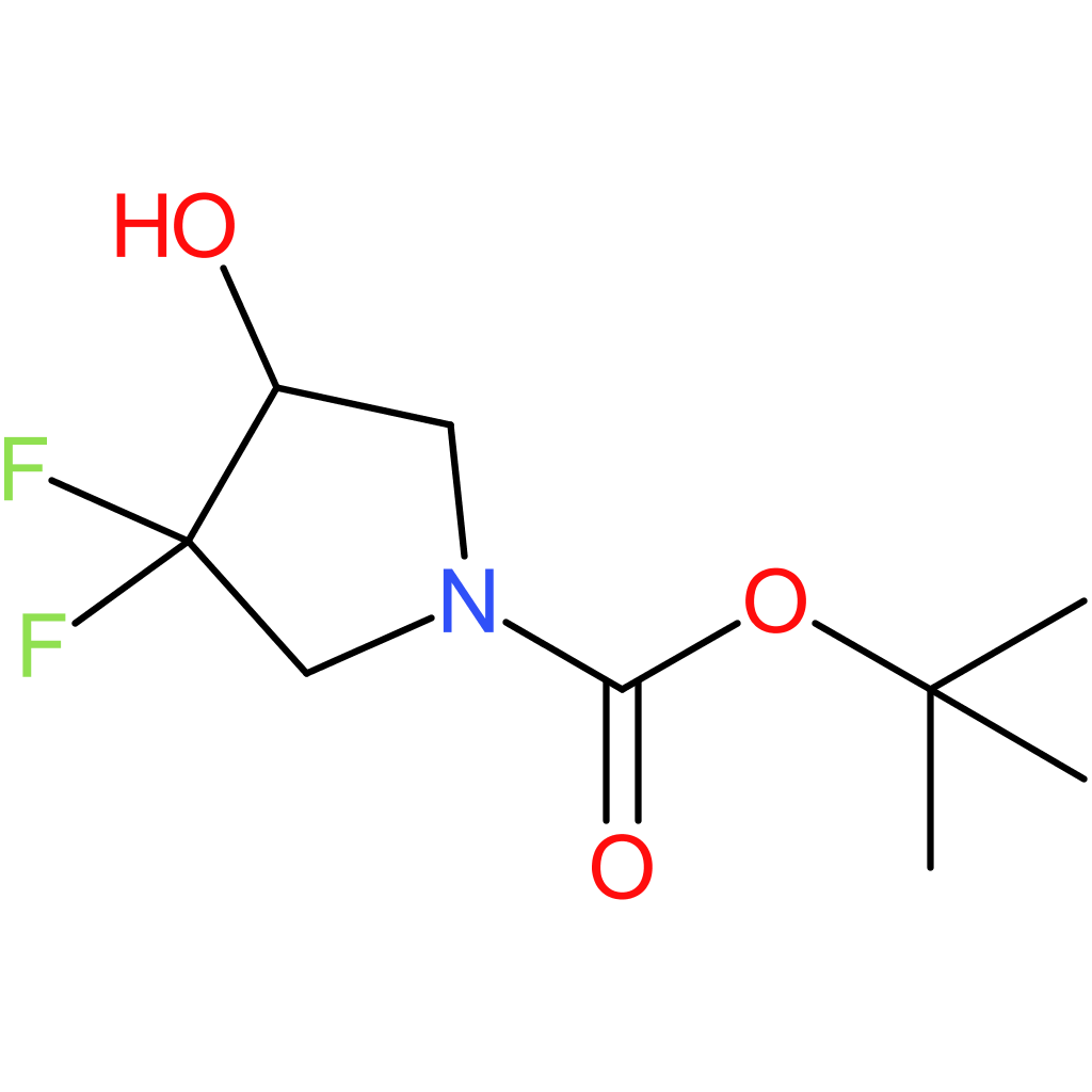 tert-butyl 3,3-difluoro-4-hydroxypyrrolidine-1-carboxylate