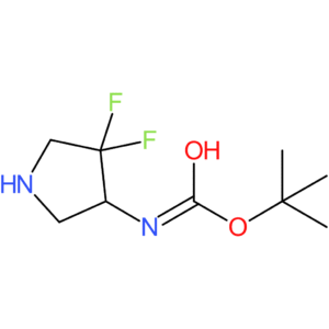 tert-butyl N-(4,4-difluoropyrrolidin-3-yl)carbamate