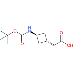 cyclobutaneacetic acid, 3-[[(1,1-dimethylethoxy)carbonyl]amino]-, trans-