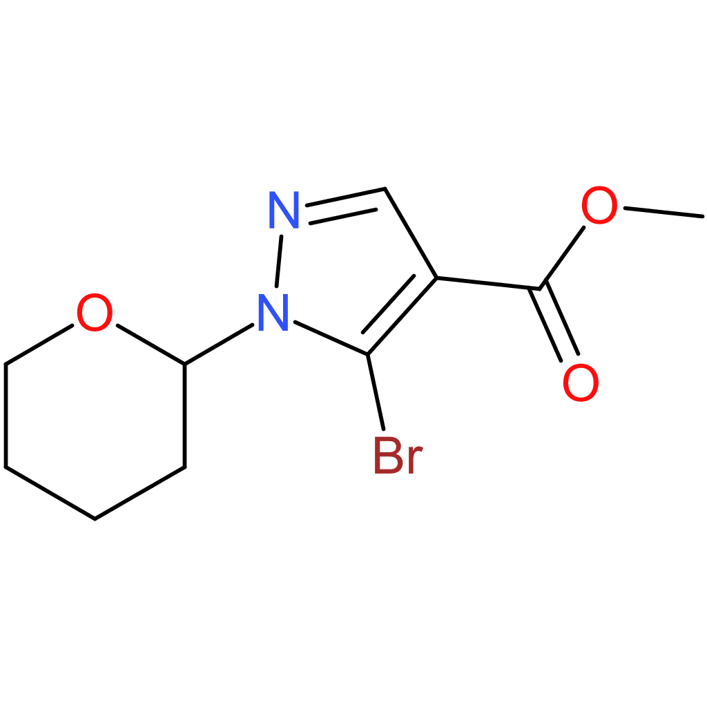 methyl 5-bromo-1-(oxan-2-yl)-1H-pyrazole-4-carboxylate