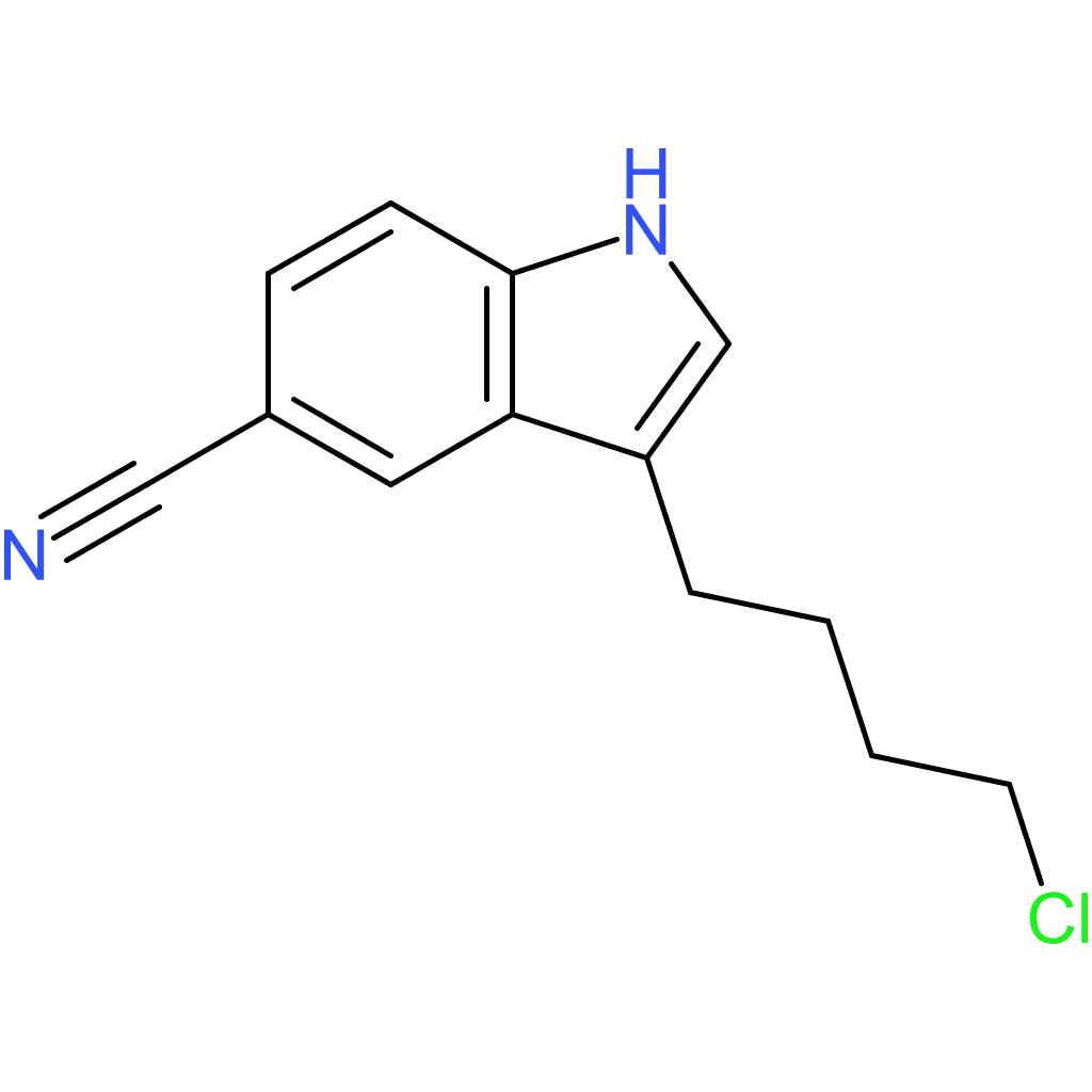 3-(4-chlorobutyl)-5-cyanoindole