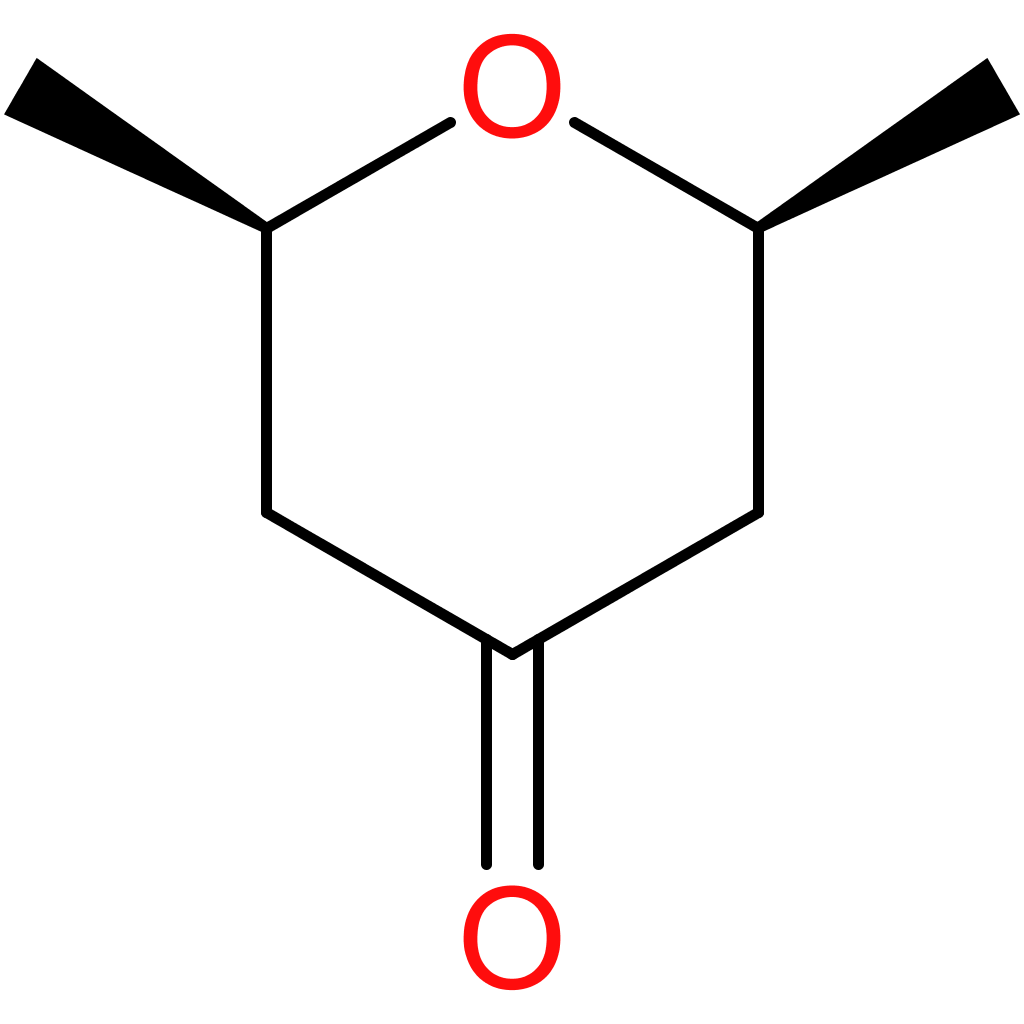 cis-2,6-dimethyloxan-4-one