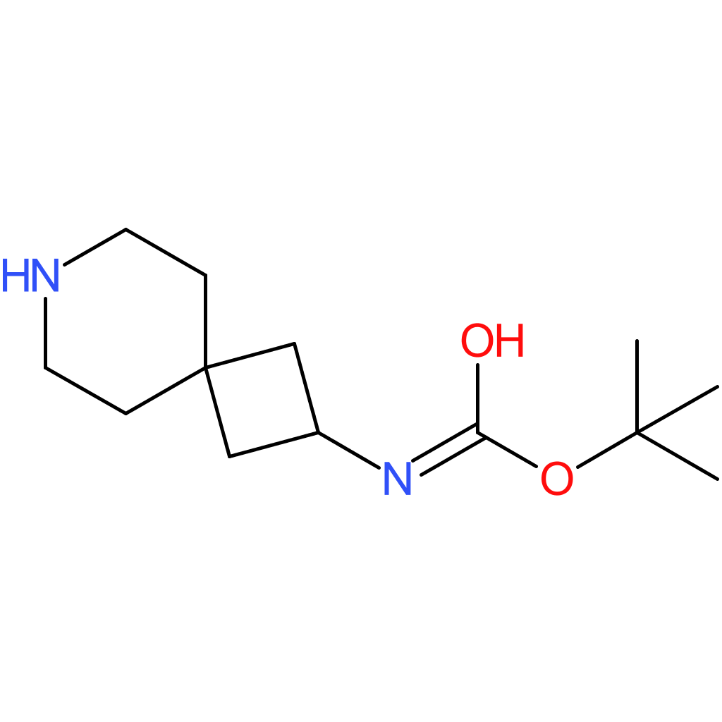 tert-butyl N-{7-azaspiro[3.5]nonan-2-yl}carbamate
