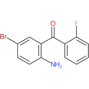 2-Amino-2-fluoro-5-bromobenzophenone