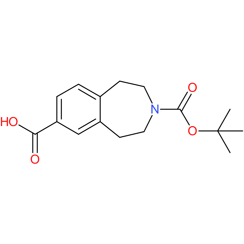 3-[(tert-butoxy)carbonyl]-2,3,4,5-tetrahydro-1H-3-benzazepine-7-carboxylic acid
