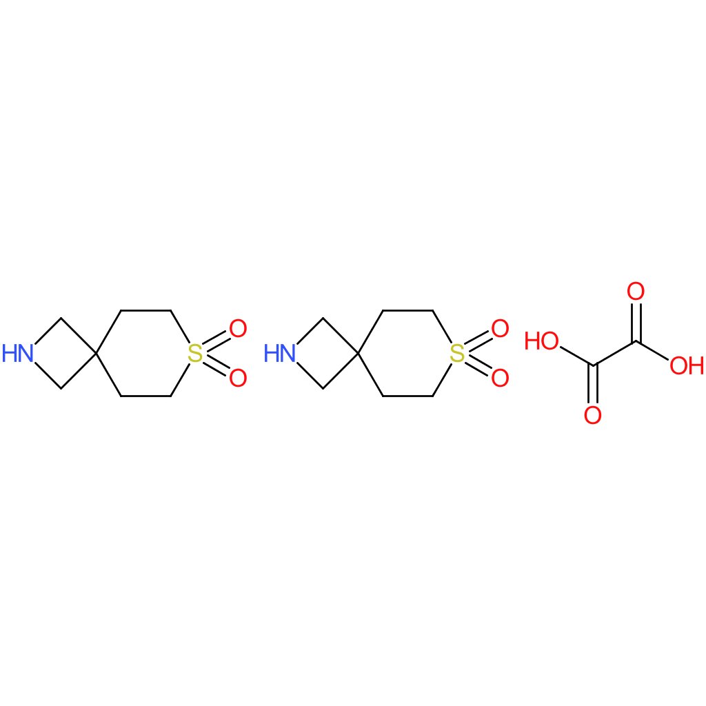 7-thia-2-aza-spiro[3.5]nonane 7,7-dioxide hemioxalate