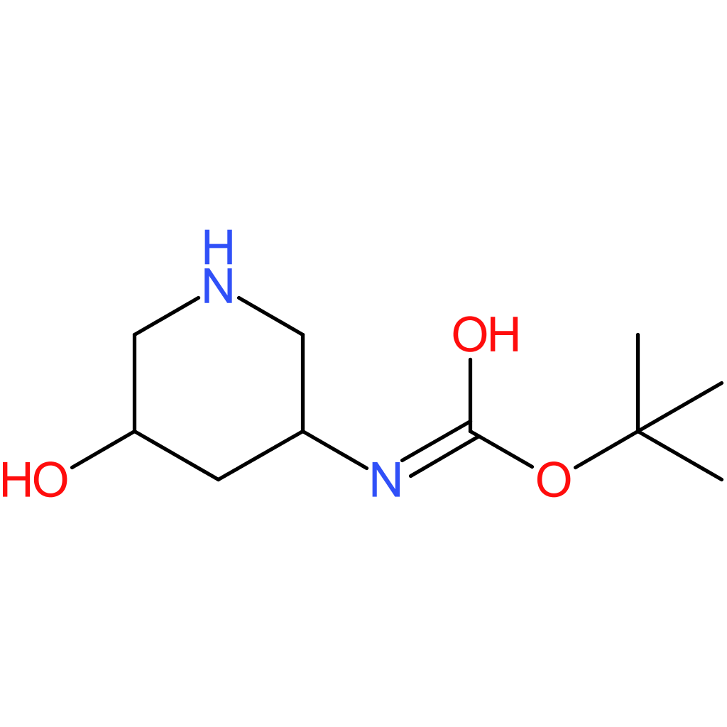 tert-butyl N-(5-hydroxypiperidin-3-yl)carbamate