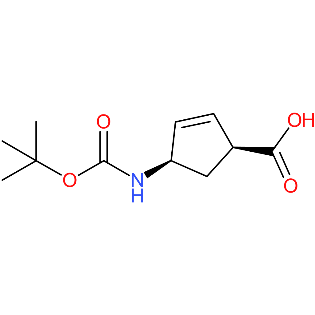 (1s,4r)-4-{[(tert-butoxy)carbonyl]amino}cyclopent-2-ene-1-carboxylic acid