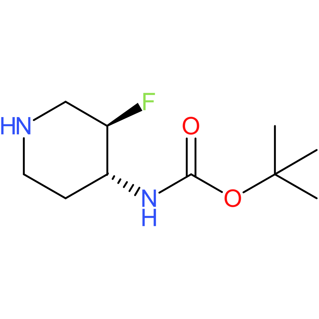 tert-butyl N-[(3R,4R)-3-fluoropiperidin-4-yl]carbamate