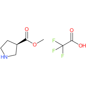 methyl (3R)-pyrrolidine-3-carboxylate trifluoroacetate