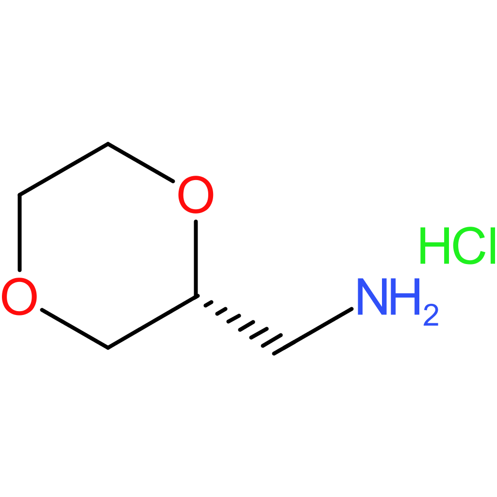 (2R)-1,4-dioxan-2-ylmethanamine hydrochloride