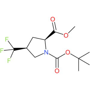 1-tert-butyl 2-methyl (2s,4s)-4-(trifluoromethyl)pyrrolidine-1,2-dicarboxylate