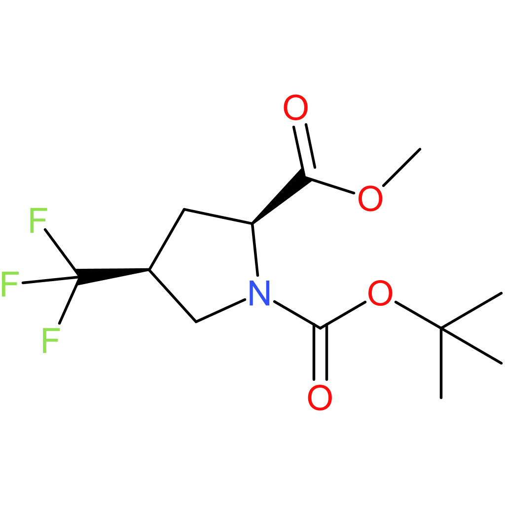 1-tert-butyl 2-methyl (2s,4s)-4-(trifluoromethyl)pyrrolidine-1,2-dicarboxylate