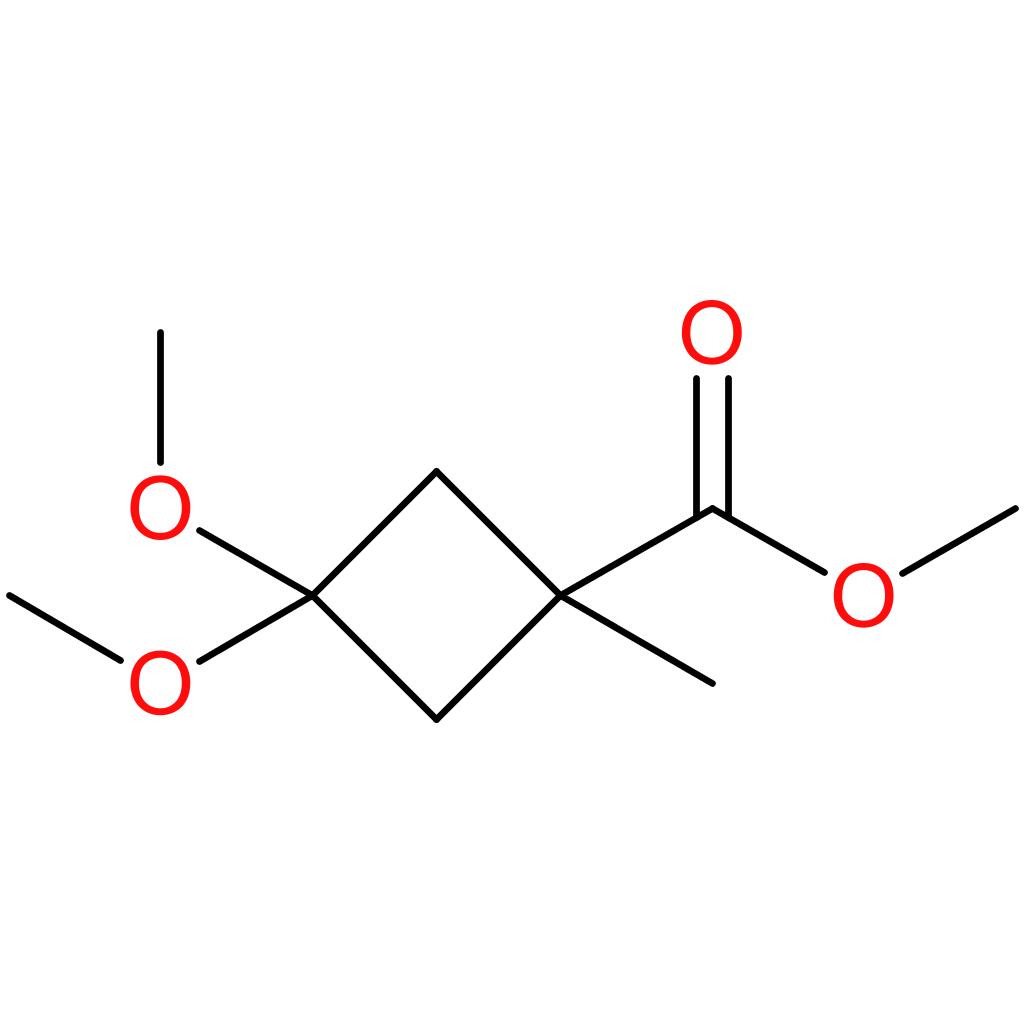 methyl 3,3-dimethoxy-1-methylcyclobutane-1-carboxylate