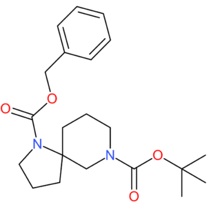 1-benzyl 7-tert-butyl 1,7-diazaspiro[4.5]decane-1,7-dicarboxylate