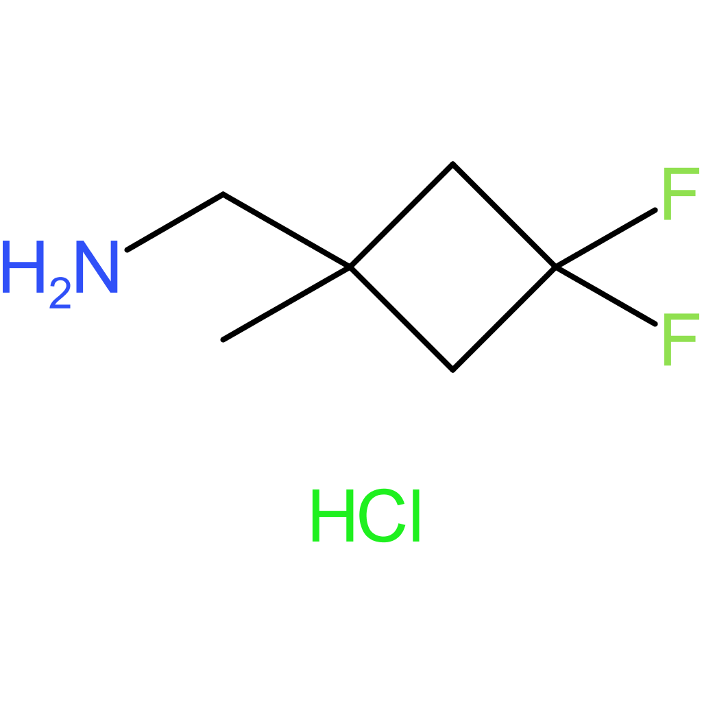 (3,3-difluoro-1-methylcyclobutyl)methanamine hydrochloride