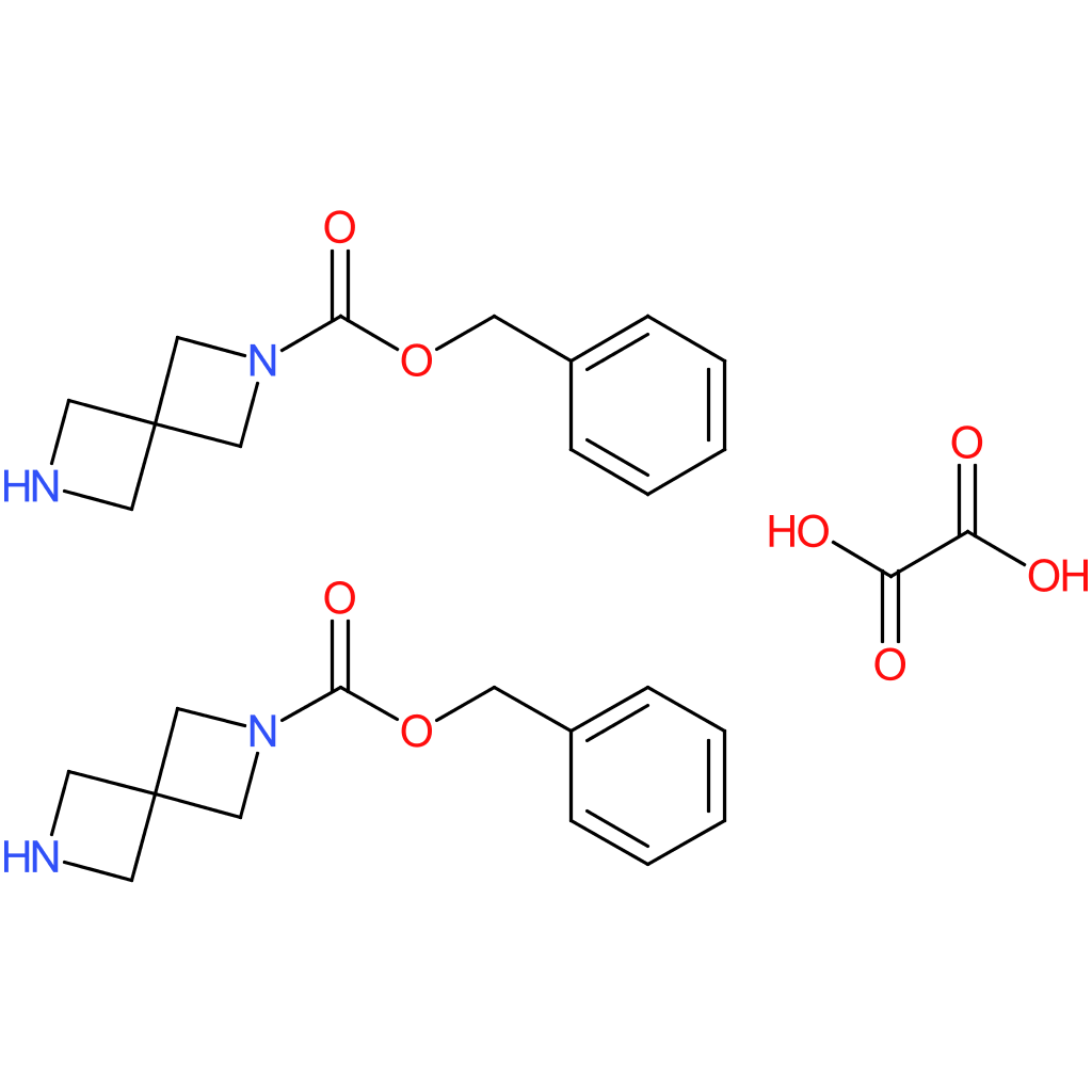 bis(benzyl 2,6-diazaspiro[3.3]heptane-2-carboxylate); oxalic acid