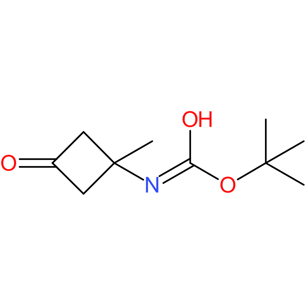 tert-butyl N-(1-methyl-3-oxocyclobutyl)carbamate