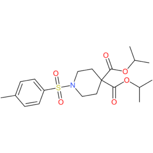 4,4-bis(propan-2-yl) 1-(4-methylbenzenesulfonyl)piperidine-4,4-dicarboxylate