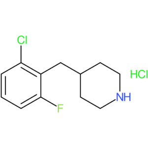 4-[(2-chloro-6-fluorophenyl)methyl]piperidine hydrochloride