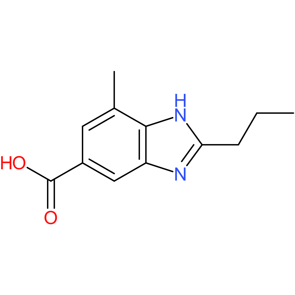 4-Methyl-2-n-propyl-1H-benzimidazole-6-carboxylic acid