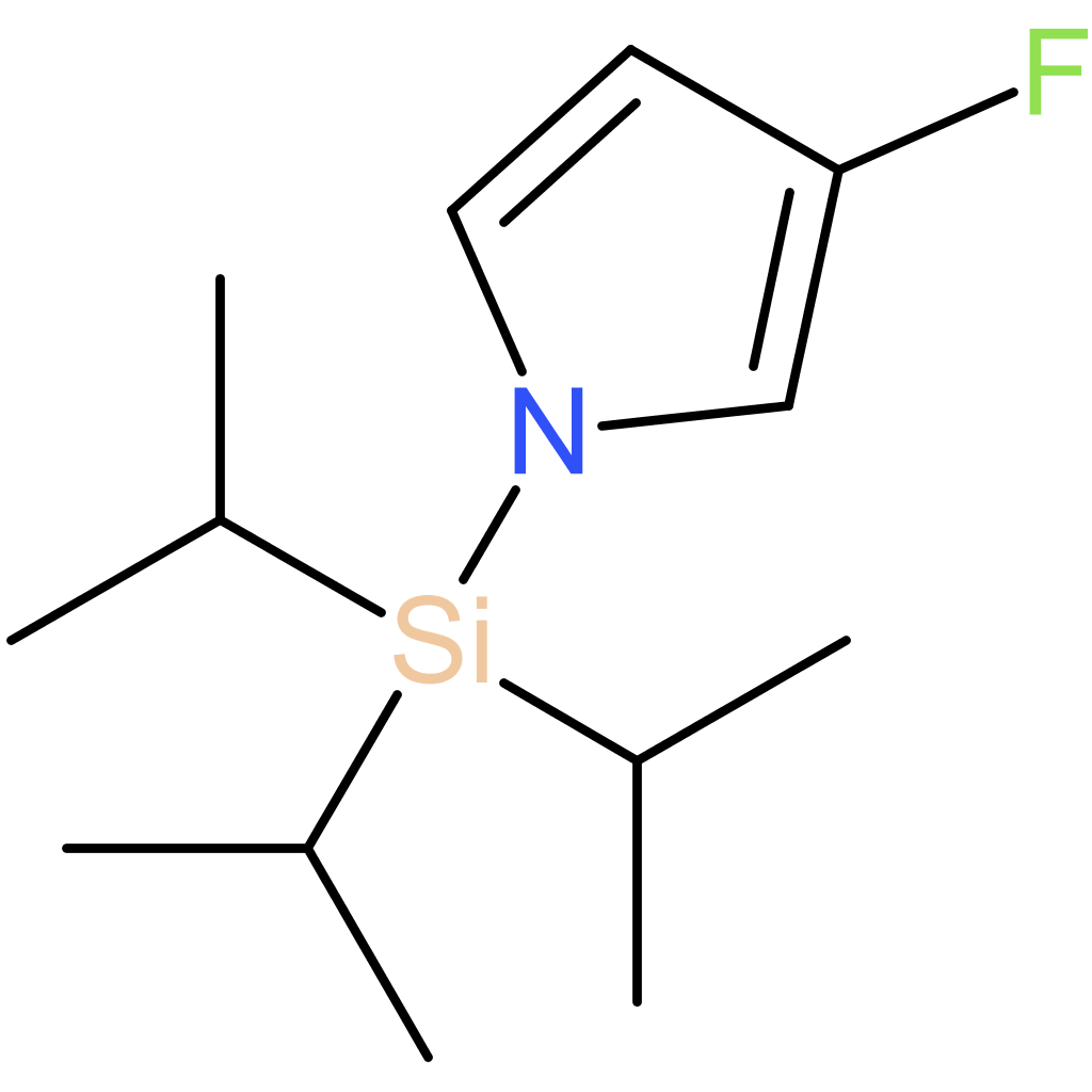 3-fluoro-1-[tris(propan-2-yl)silyl]-1H-pyrrole