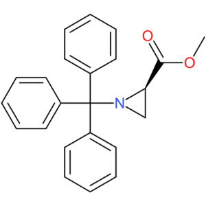 methyl (2R)-1-(triphenylmethyl)aziridine-2-carboxylate