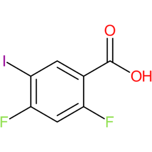2,4-difluoro-5-iodobenzoic acid