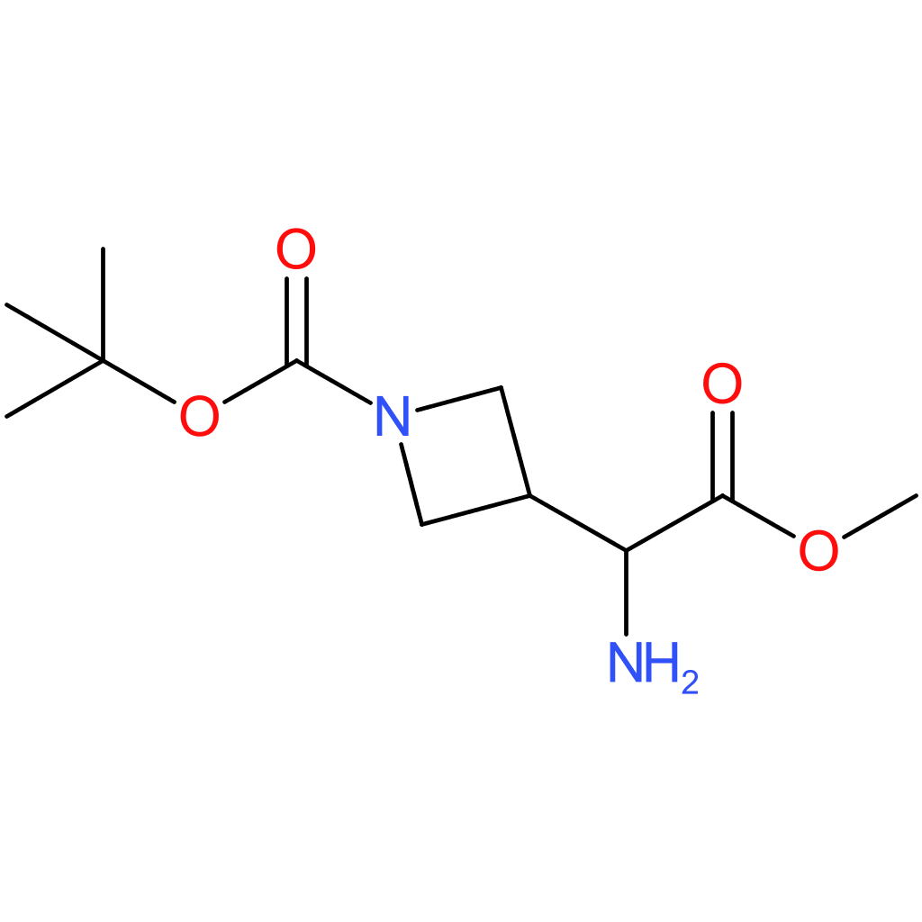 tert-butyl 3-(1-amino-2-methoxy-2-oxoethyl)azetidine-1-carboxylate