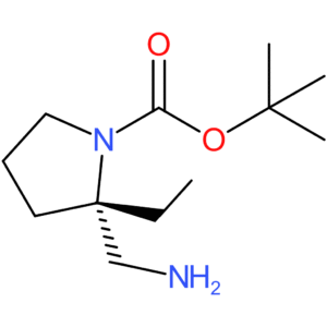 tert-butyl (2S)-2-(aminomethyl)-2-ethylpyrrolidine-1-carboxylate