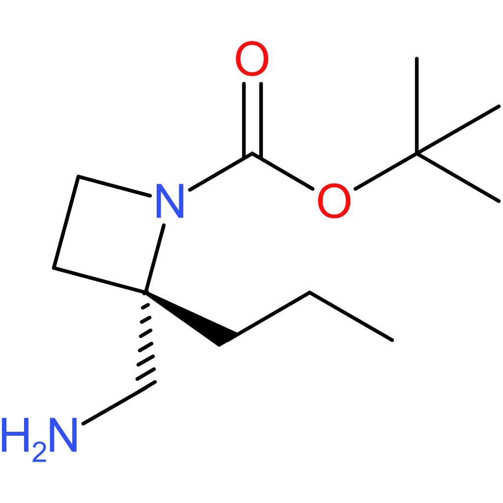 tert-butyl (2S)-2-(aminomethyl)-2-propylazetidine-1-carboxylate