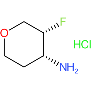 cis-3-fluorooxan-4-amine hydrochloride