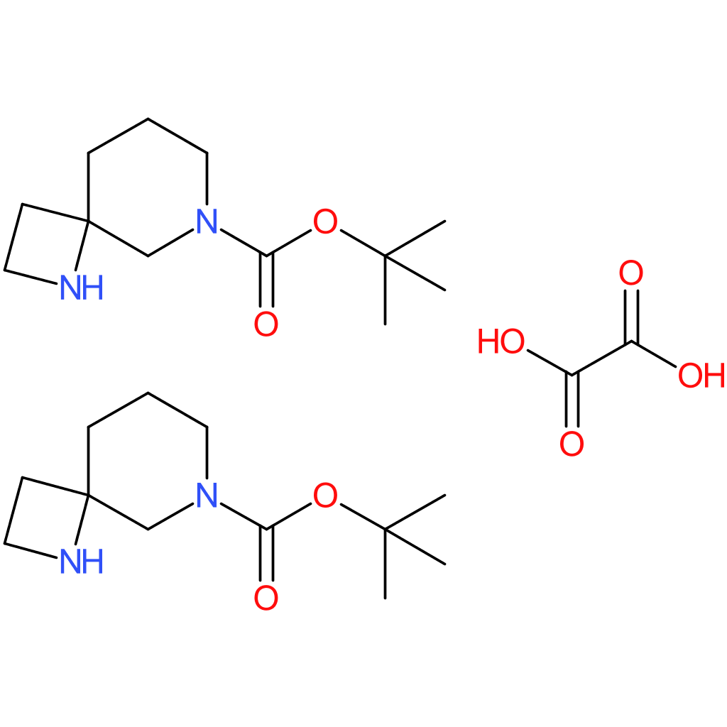 tert-butyl 1,6-diazaspiro[3.5]nonane-6-carboxylate hemioxalate