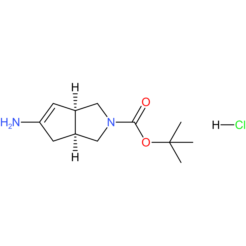 cis-5-amino-2-boc-hexahydro-cyclopenta[c]pyrrole hydrochloride