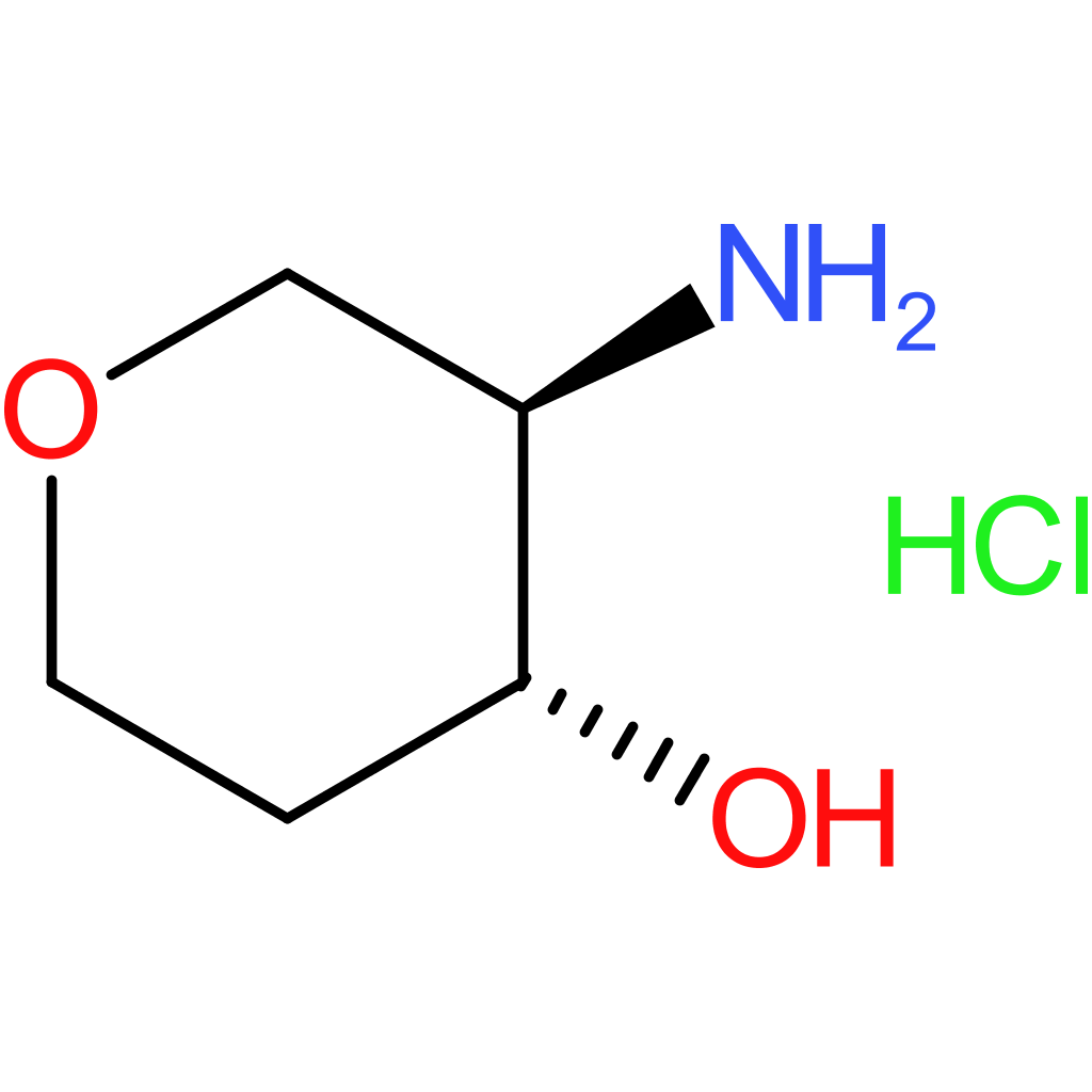 trans-3-amino-4-hydroxy-tetrahydropyran hydrochloride