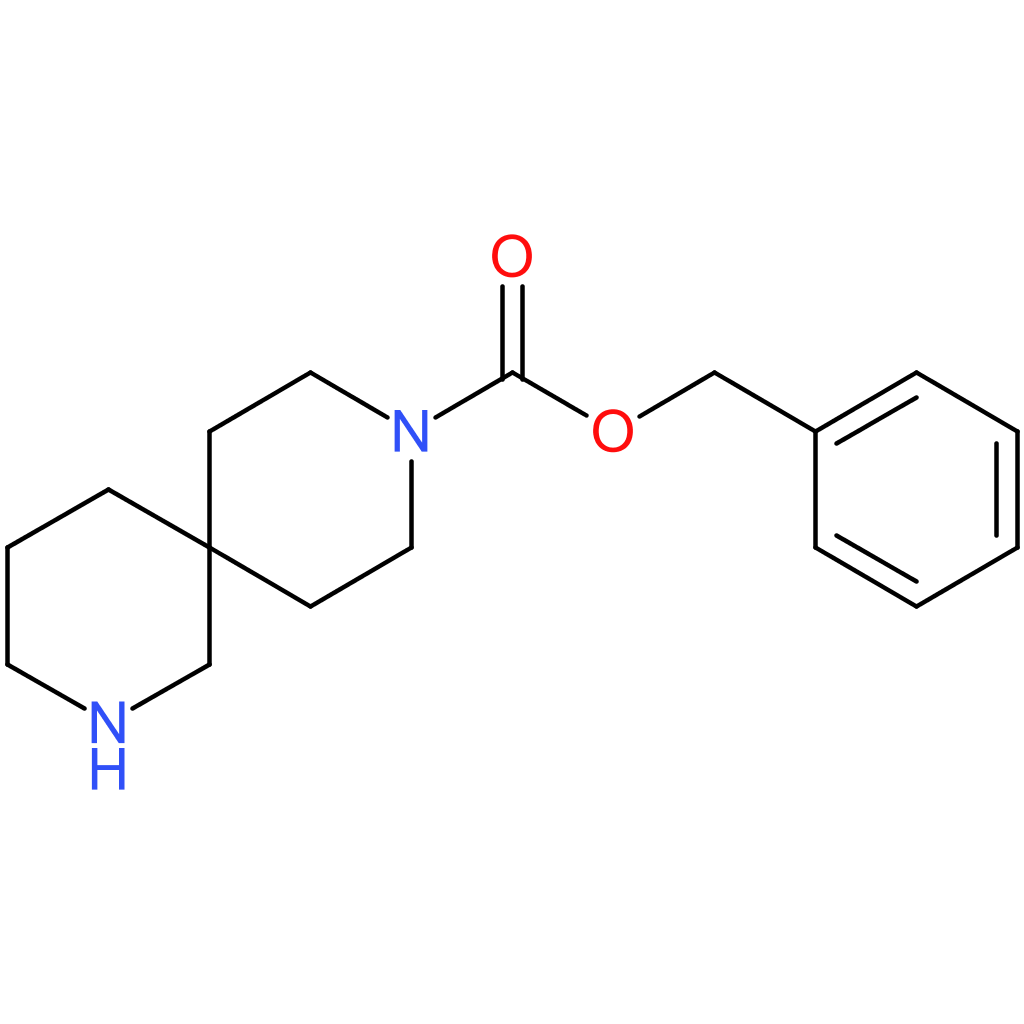 benzyl 2,9-diazaspiro[5.5]undecane-9-carboxylate