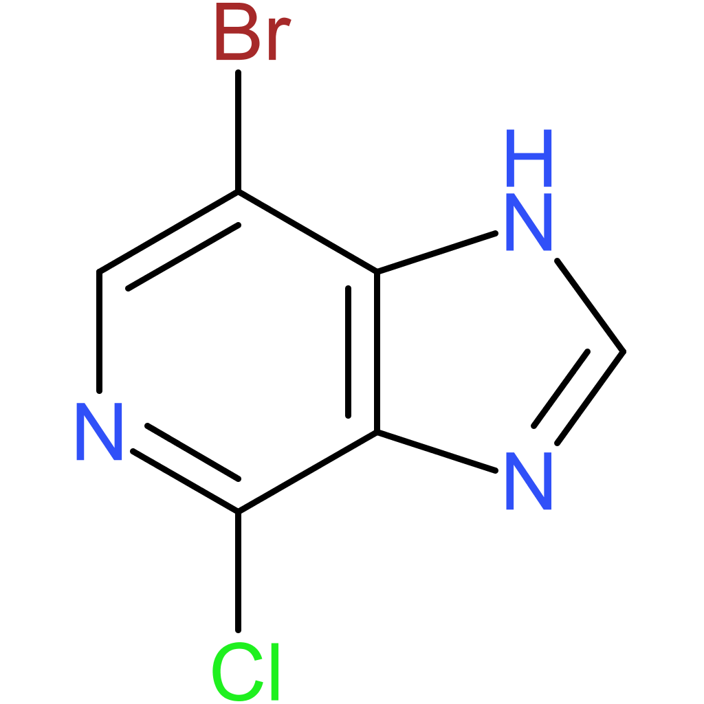 7-bromo-4-chloro-1H-imidazo[4,5-c]pyridine
