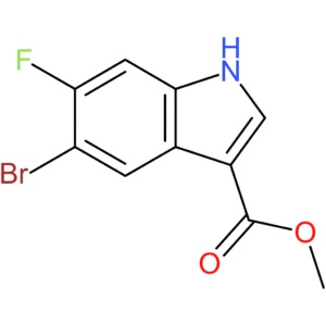 methyl 5-bromo-6-fluoro-1H-indole-3-carboxylate