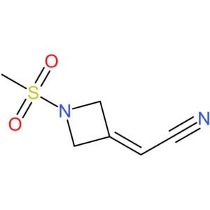 2-(1-methanesulfonylazetidin-3-ylidene)acetonitrile