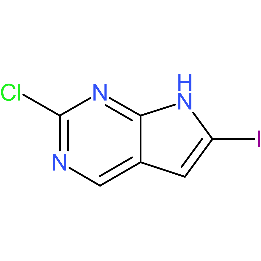 2-chloro-6-iodo-7H-pyrrolo[2,3-d]pyrimidine