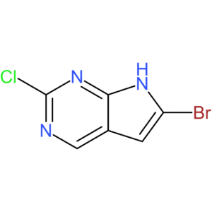 6-bromo-2-chloro-7H-pyrrolo[2,3-d]pyrimidine