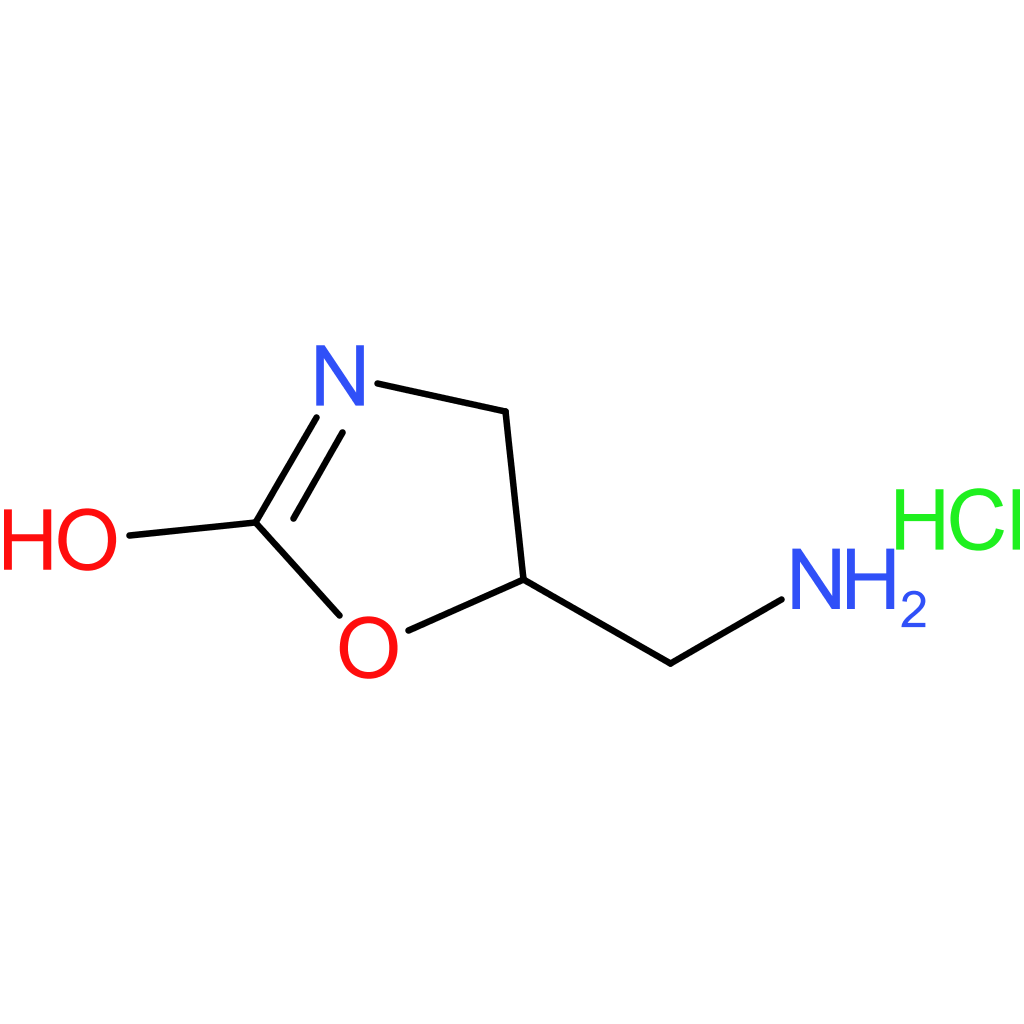 5-(aminomethyl)-1,3-oxazolidin-2-one hydrochloride