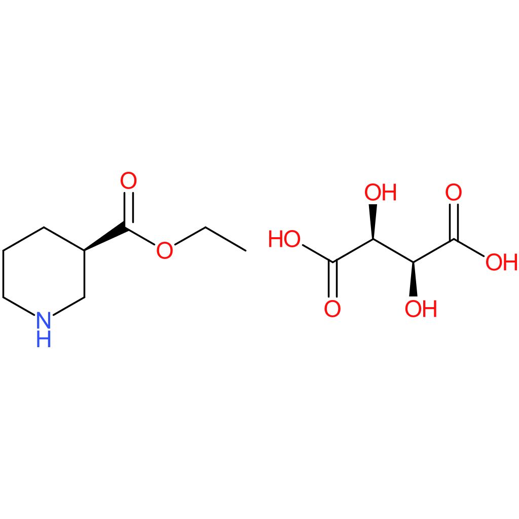 (2R,3R)-2,3-dihydroxybutanedioic acid; ethyl (3R)-piperidine-3-carboxylate