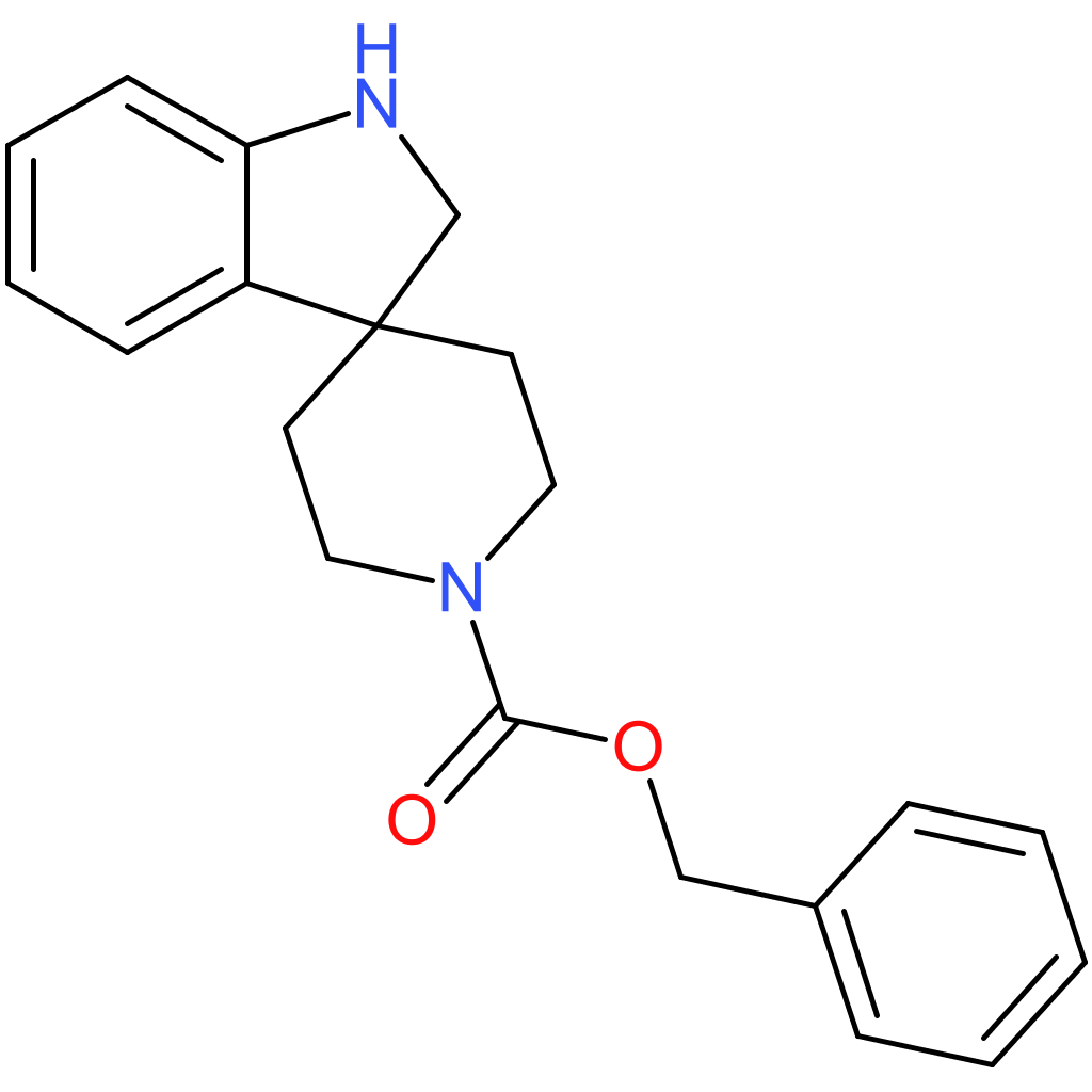 benzyl 1,2-dihydrospiro[indole-3,4-piperidine]-1-carboxylate