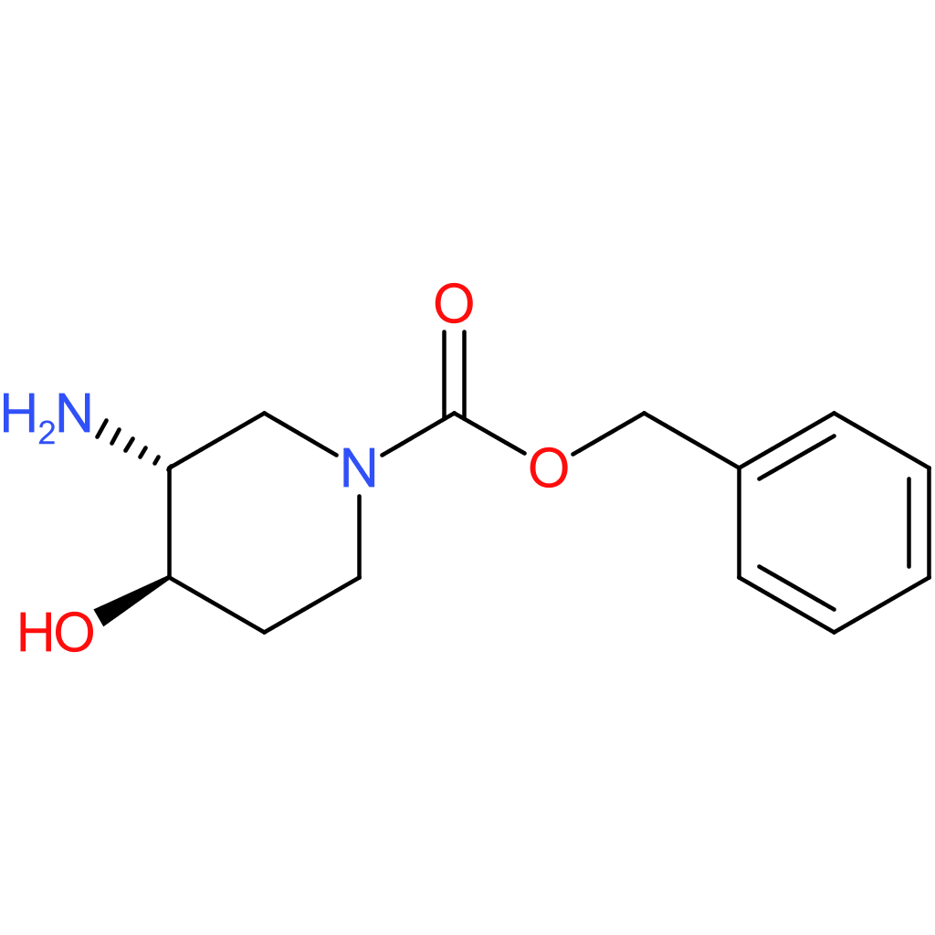 trans-3-amino-1-cbz-4-hydroxypiperidine