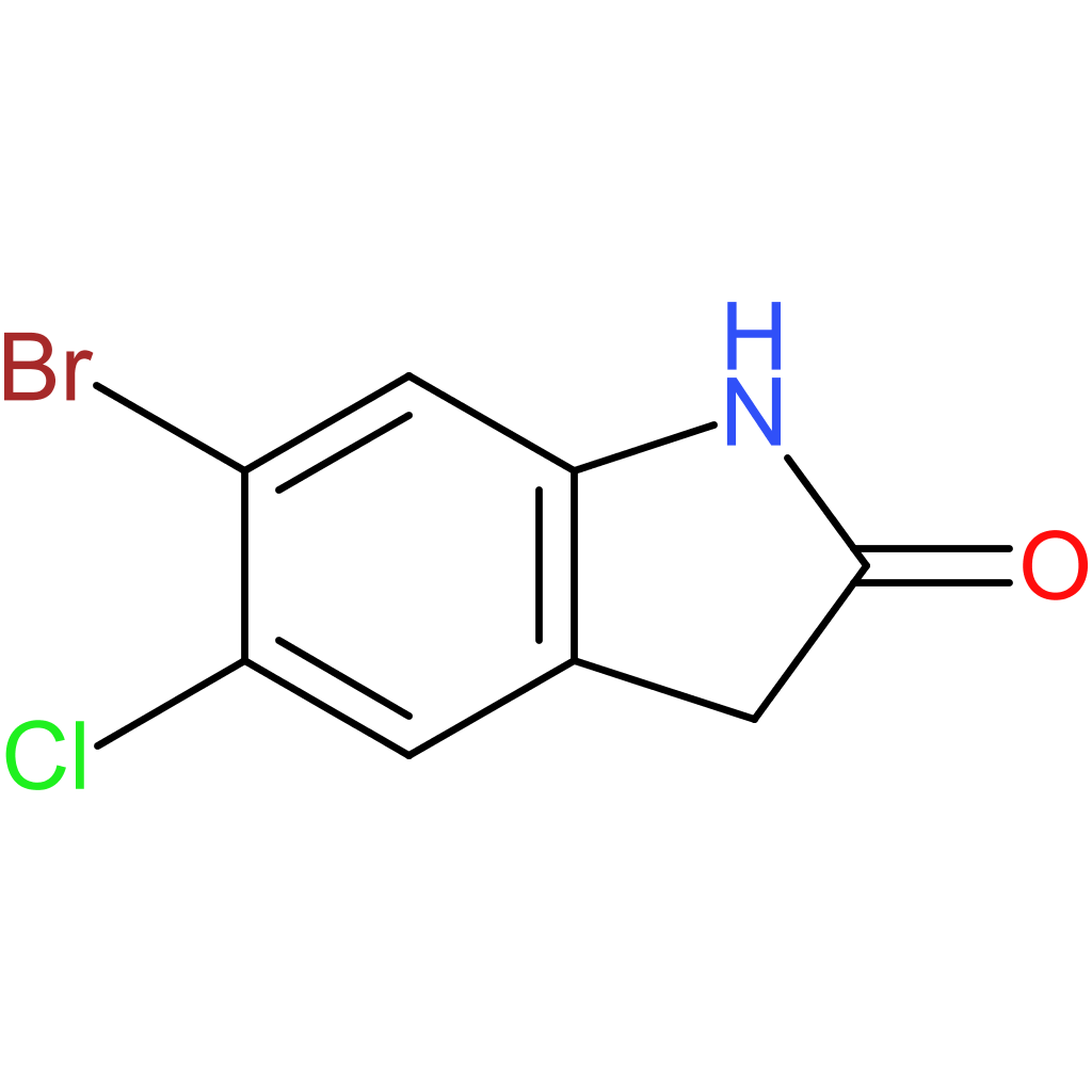 6-bromo-5-chloro-2,3-dihydro-1H-indol-2-one