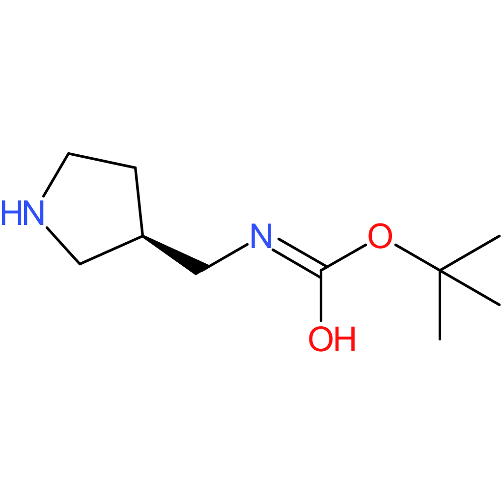 tert-butyl N-[(3R)-pyrrolidin-3-ylmethyl]carbamate