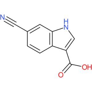 6-cyano-1H-indole-3-carboxylic acid