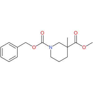 1-benzyl 3-methyl 3-methylpiperidine-1,3-dicarboxylate